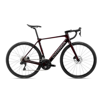 Orbea Gain M30i 2025 105 Di2 Electric Road Bike Red Wine Carbon View