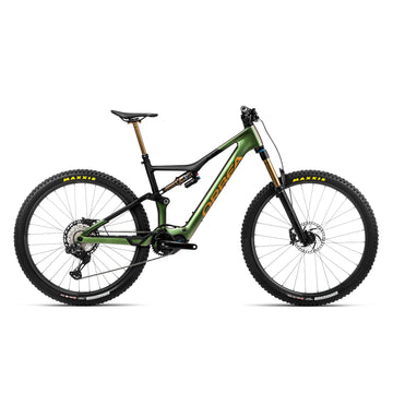 Orbea Rise M-Team 2024 Green Electric Bike 