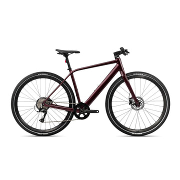 Orbea Vibe H30 Crossbar 2024 Red Electric Bike 