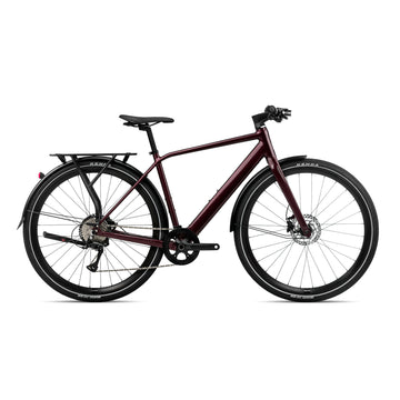 Orbea Vibe H30 EQ Crossbar 2024 Red Electric Bike 