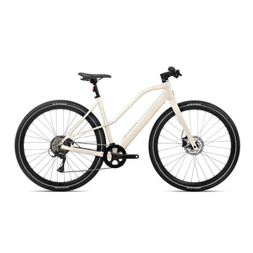 Orbea Vibe H30 Mid 2024 White Electric Bike 