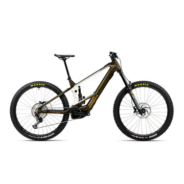 Orbea Wild M20 2026 Carbon Electric Bike Caramel Carbon View