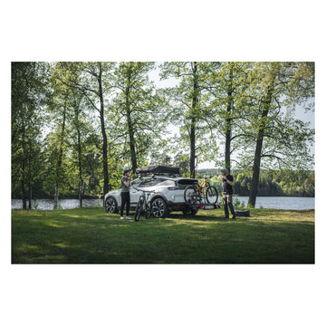 Thule VeloSpace 3 Towball Mount 2-Bike Rack - On Bike
