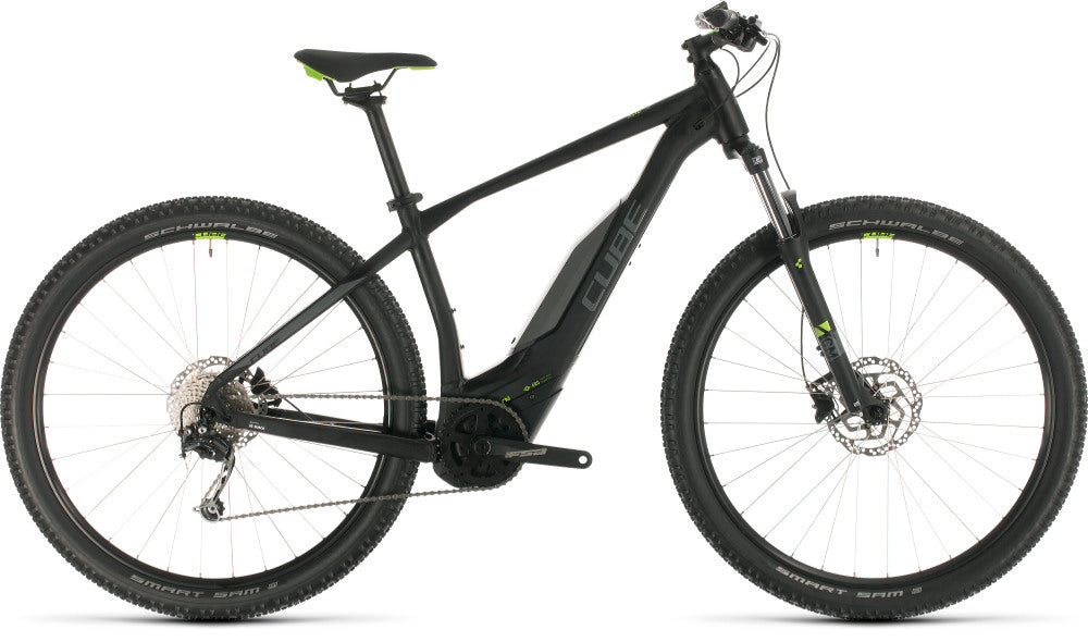VTT électrique tout terrain résistant — Cube Acid Hybrid One 500 WH Noir