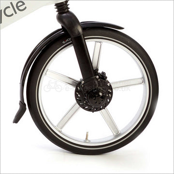 Gocycle OEM Front Mudguard (G2/G3/GX/GXi models) Fitted