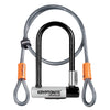 Kryptonite Mini U-Lock with 4ft Flex (Gold Approved)