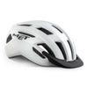 MET Allroad Cycling Helmet (with integrated LED) Matt White