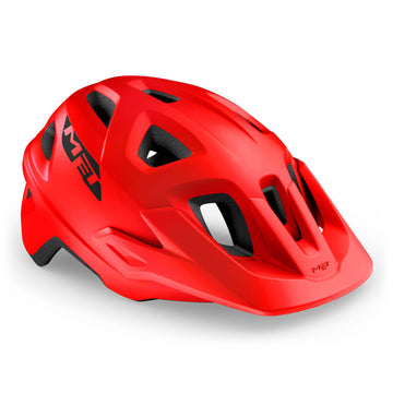 MET Echo MTB Bicycle Helmet Matt Red