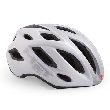 MET Idolo Cycling Helmet (Integrated LED) Matt White Shaded Grey