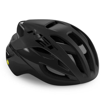 MET Rivale Mips Cycling Helmet Gloss Matt Black