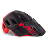 MET Roam MIPS MTB Bicycle Helmet Matt Gloss Black Red