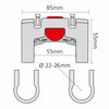 Rixen & Kaul Standard Handlebar KlickFix Clamp