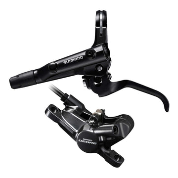 Shimano M6000 I-spec-II brake lever and 2-piston caliper set Rear/Left
