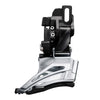 Shimano Deore M6025-D double front 10 speed derailleur